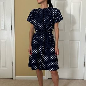 Vintage polka dot dress